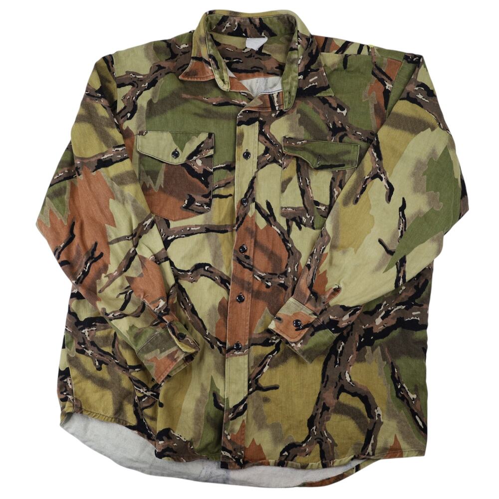 Vintage Predator Camo Shirt Jacket